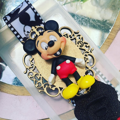 Portagafete de 3 piezas temático | Mickey Mouse