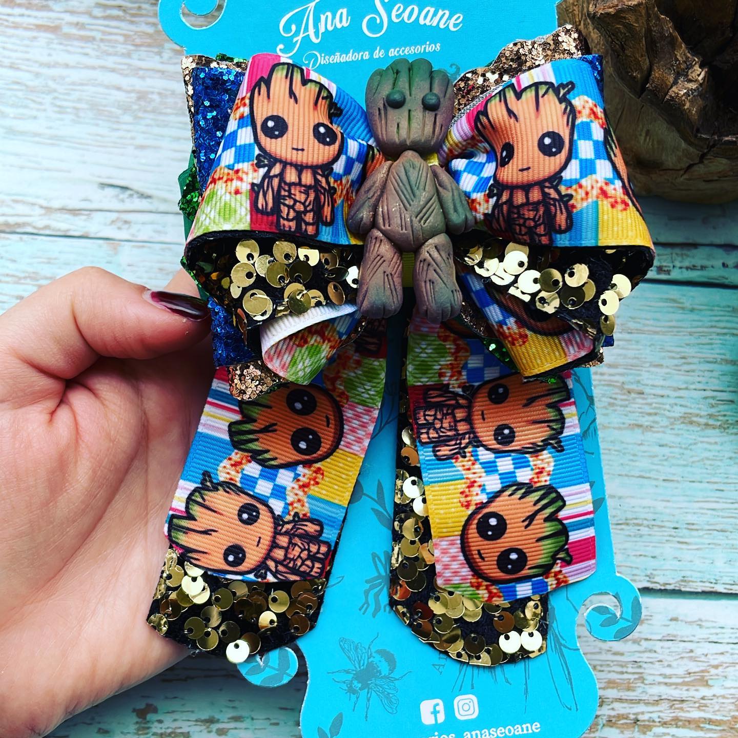30%OFF Lazo temático Guardianes de la Galaxia | Groot
