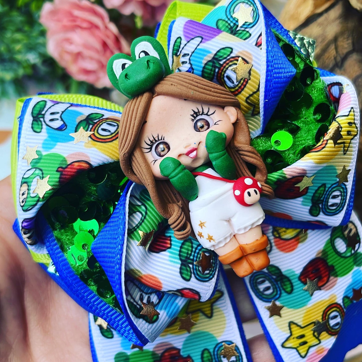 Lazo temático Mario Bros | Yoshi