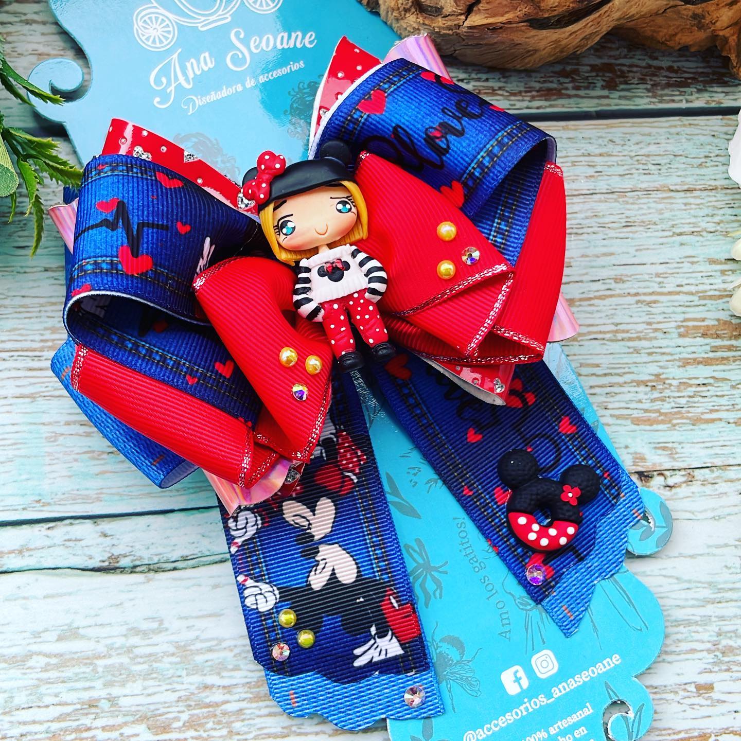 50%OFF Lazo temático Mickey Mouse