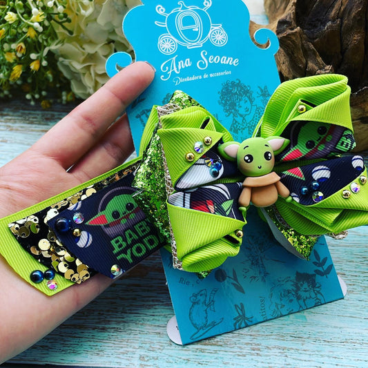 40%OFF Lazo temático Yoda baby