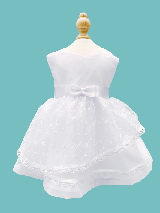 Vestido de corte diagonal
