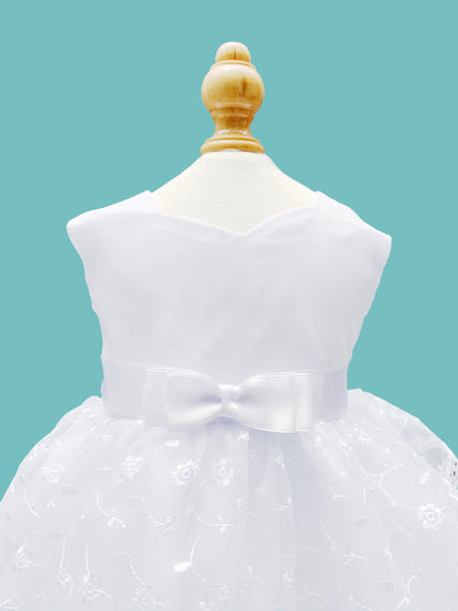 Vestido de corte diagonal