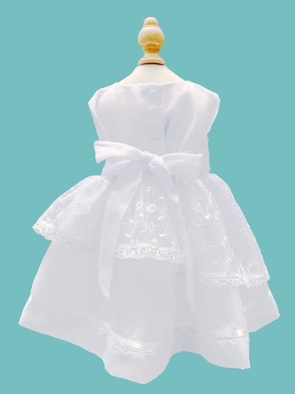 Vestido de corte diagonal