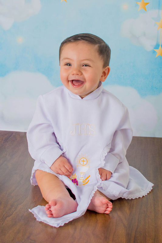 Ajuar bautismal JHS Caliz