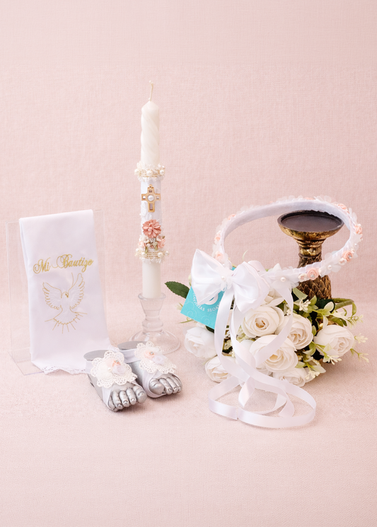 Paquete Set bautismal Espíritu Santo Modelo 11