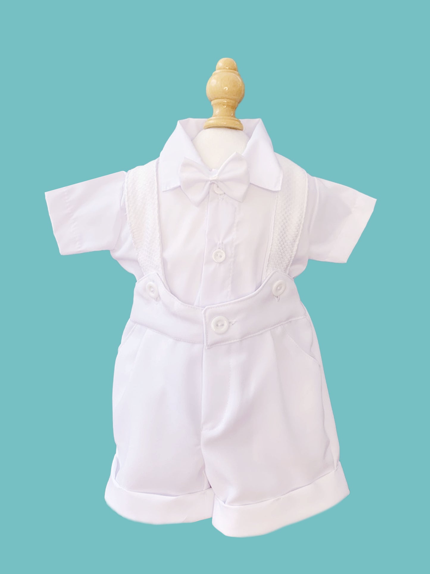 Overall clásico con camisa tradicional