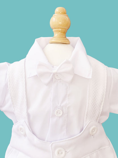 Overall clásico con camisa tradicional