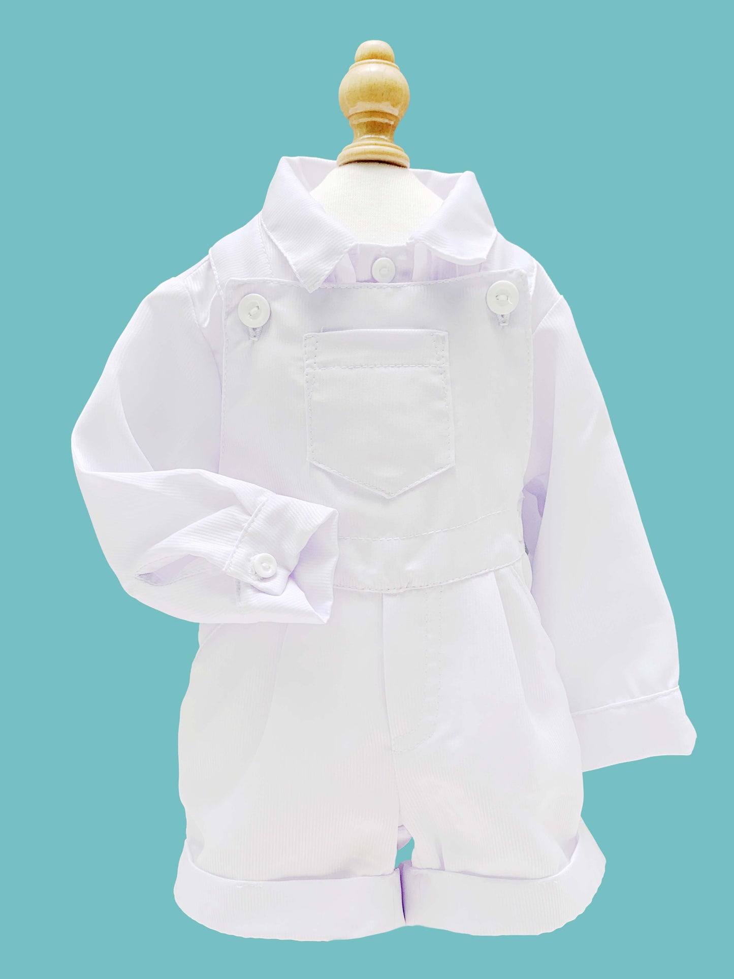 40%OFF Overall de peto algodón