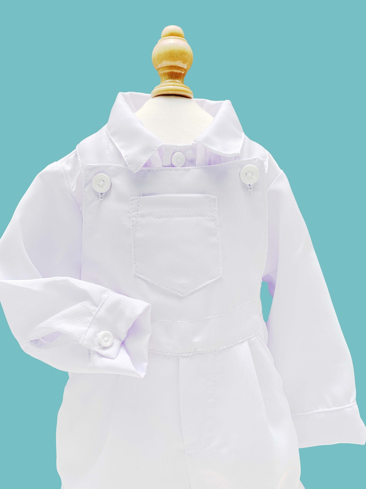 40%OFF Overall de peto algodón