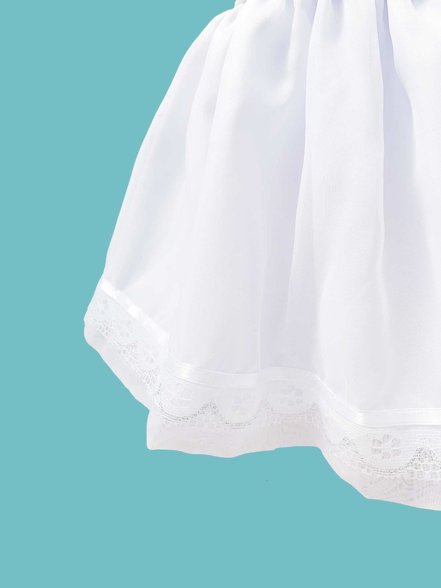 Vestido con tirante grueso vuelito