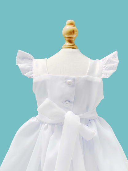 Vestido con tirante grueso vuelito