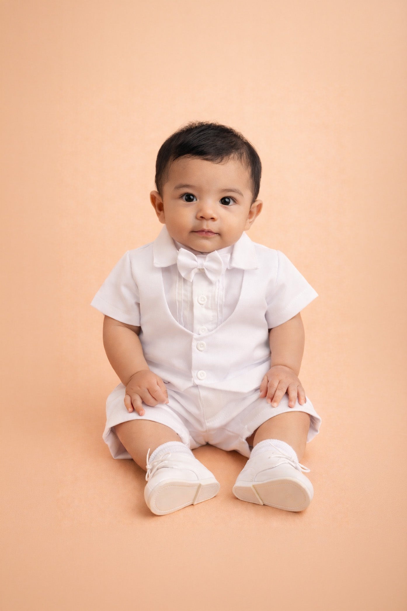 20%OFF Traje tradicional 3 piezas liso estilo pantalón o short