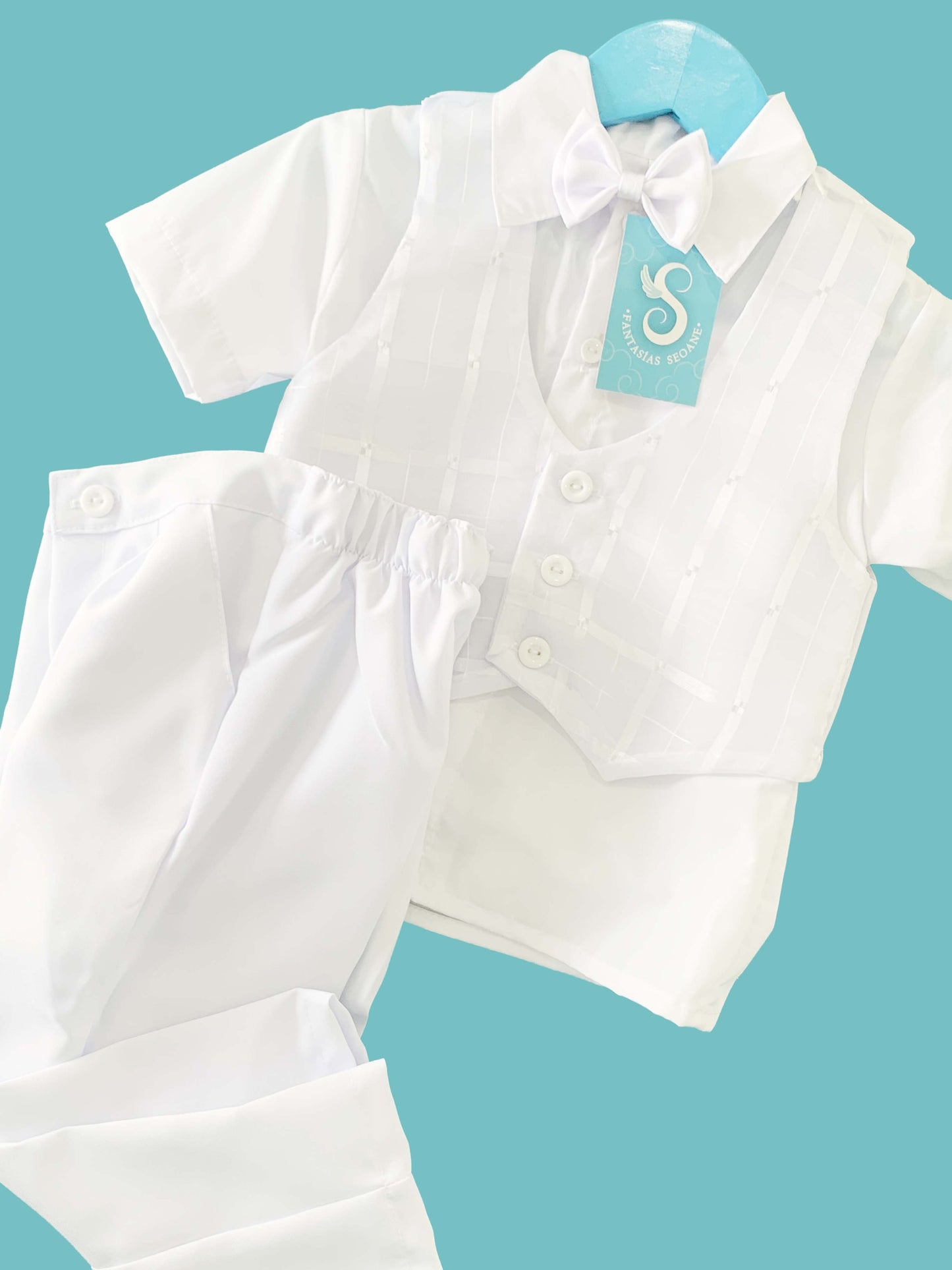 OFERTA TIENDA EN LINEA Traje con chaleco cuadriculado estilo pantalón