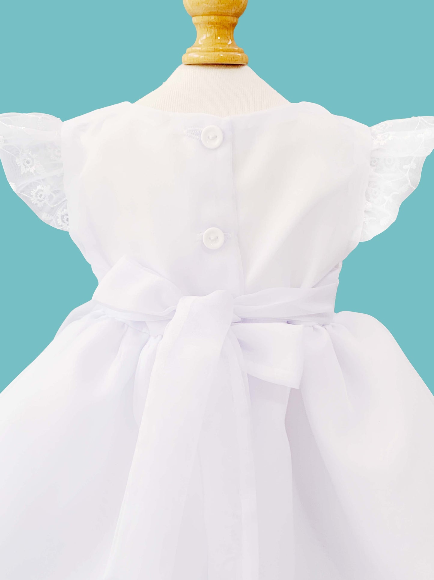 Vestido con media manga