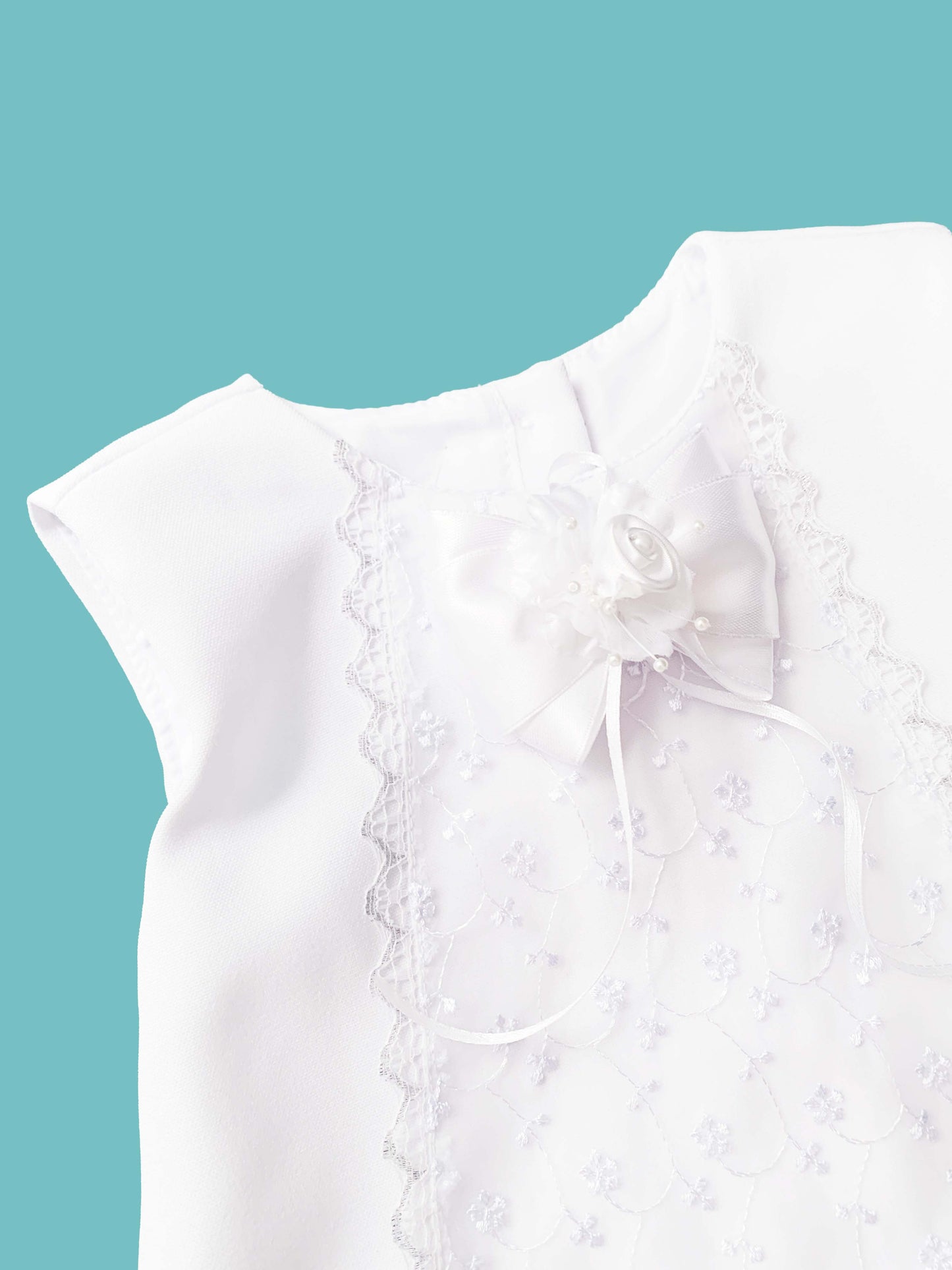 OFERTA SOLO TIENDA LINEA Vestido corte en A labrado