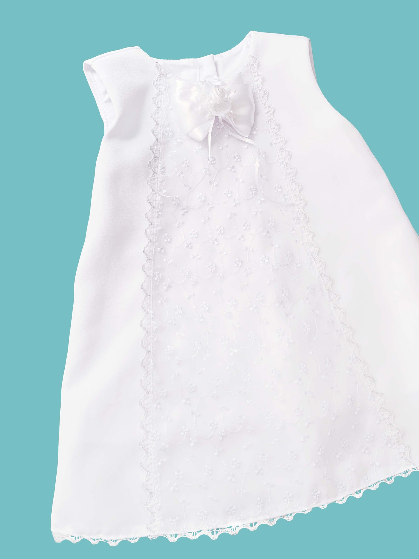 OFERTA SOLO TIENDA LINEA Vestido corte en A labrado