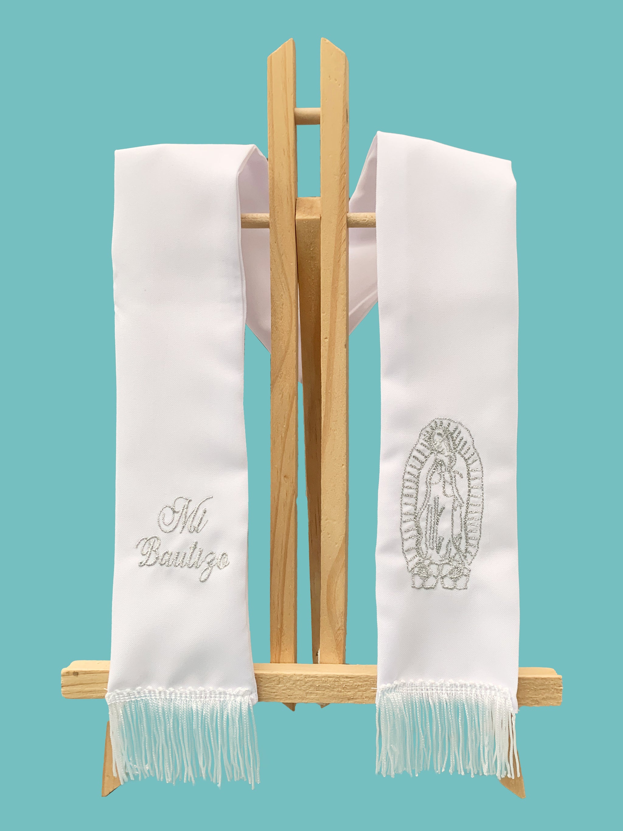 20%OFF Estola Virgencita de Guadalupe dorado o plateado